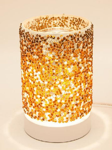 Brown Beads Touch Fragrance Lamp - Style ET-343