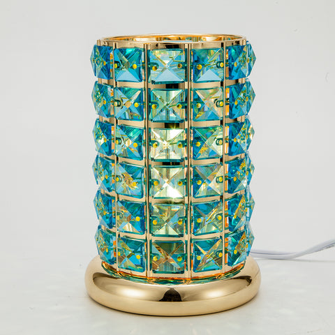 Green Crystals Touch Fragrance Lamp - Style ET-529